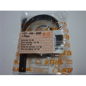 STIHL CAMPANA FRIZIONE ROCCHETTO CATENA 1/4" 8 DENTI MOTOSEGA MS 192 193 T ORIGINALE