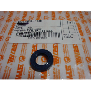 STIHL PARAOLIO 15x25x5 MM ALBERO MOTORE MOTOSEGA DECESPUGLIATORE SOFFIATORE ORIGINALE
