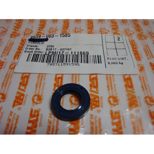 STIHL PARAOLIO 15x25x5 MM ALBERO MOTORE MOTOSEGA DECESPUGLIATORE SOFFIATORE ORIGINALE