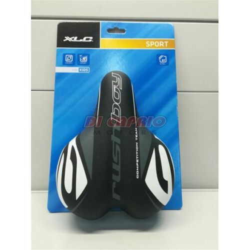 XLC SELLA PER BICI BICICLETTA MTB BAMBINO BAMBINA STRUTTURA ACCIAIO NERO 