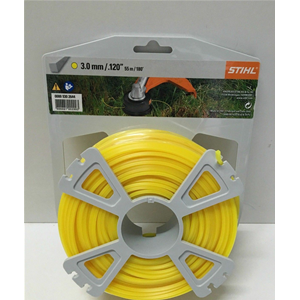 STIHL Filo Quadrato Giallo 3,0 mm 53 m per Decespugliatore Originale