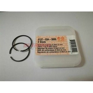 STIHL COPPIA FASCE ELASTICHE Ø 34x1,5 MM BG 45 55 FS 45 55 80 E ALTRI ORIGINALE