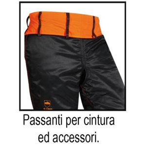 EFCO GAMBALI PROTETTIVI ANTITAGLIO 8 STRATI OMOLOGATO EN ISO CLASSE 1 DPI 3