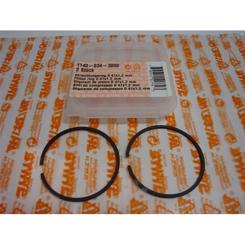 STIHL COPPA FASCE ELASTICHE Ø 47x1,2 MM PER MOTOSEGA MS 291 311 361 FS 560 ORIGINALE