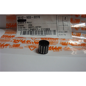 GABBIA A RULLI 10x13x13 MM FRIZIONE MOTOSEGA STIHL MS 193 194 201 200 150