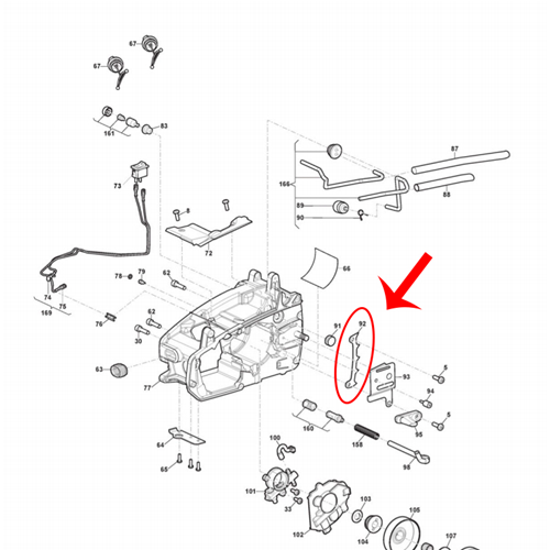 STIGA ARPIONE RICAMBIO MOTOSEGA SPR276