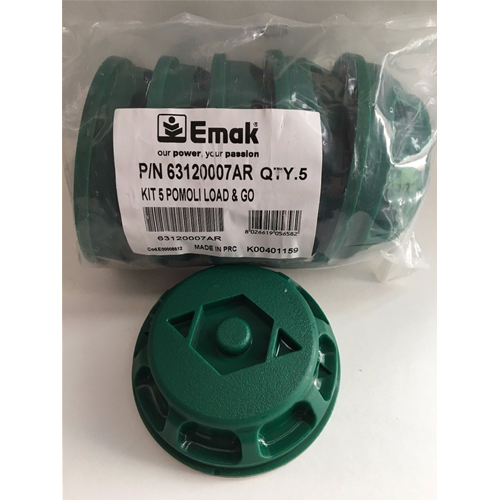 EFCO POMELLO IN PLASTICA PER TESTINA LOAD & GO Ø130 MM (5 PZ)
