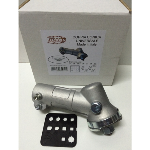 JOANS COPPIA CONICA TESTINA UNIVERSALE DECESPUGLIATORE MADE IN ITALY 