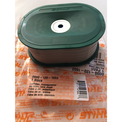 STIHL FILTRO ARIA CON RETINA METALLICA MOTOSEGA 046 066 MS 441 460 660 880 ORIGINALE