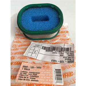 STIHL FILTRO ARIA CON RETINA METALLICA MOTOSEGA 046 066 MS 441 460 660 880 ORIGINALE