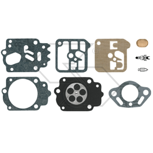 KIT RIPARAZIONE MEMBRANE CARBURATORE TILLOTSON RK-33HK