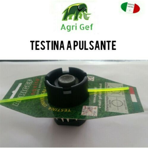 Testina per decespugliatore universale A PULSANTE