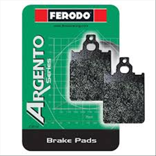 FERODO FDB 207 AG PASTIGLIE FRENO ARGENTO BENELLI - KEEWAY - NOS