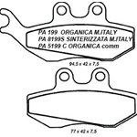 TEKNOETRE PA8199S PASTIGLIE FRENO SINTERIZZATE MADE IN ITALY - NOS 