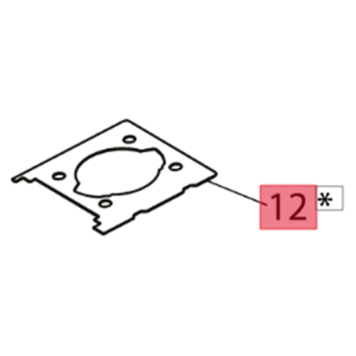 GUARNIZIONE TESTA DECESPUGLIATORE EFCO DSH 2500