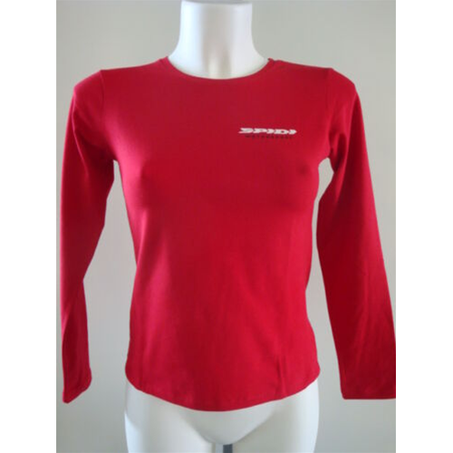 Maglia Maglietta Moto T-shirt Font Lady Donna Tg. S OUTLET  RED