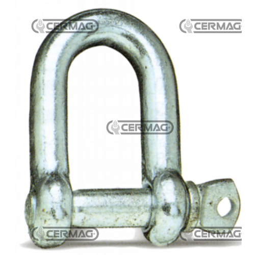 GRILLO ZINCATO PER CARICO LAVORO 750 KG D. 14 mm