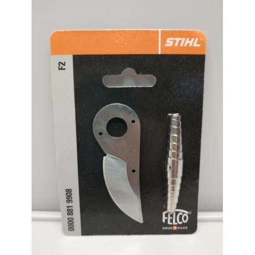 Kit Lama + Molla di ricambio per forbici pota Felco by STIHL F2 da potatura