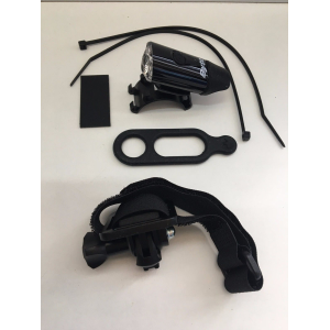 BYTE LUCE FRONTALE A LED SIRIUS PER BICI MTB RICARICABILE CON ATTACCO PER CASCO