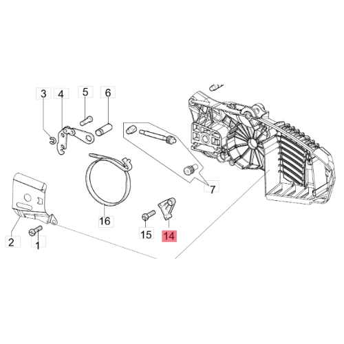 FERMO MOTOSEGA EFCO 125 MT 2600