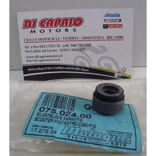 Silentblock marmitta MALAGUTI F10 CENTRO CIAK F12 ORIGINALE 