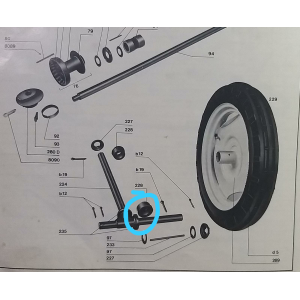 BUSSOLA STERZO RANGHINATORE MAINARDI 268 - RIMANENZA 