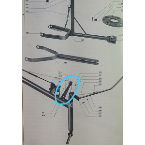 MONTANTE SOLLEVAMENTO RANGHINATORE MAINARDI 268 - RIMANENZA  