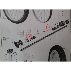 RULLINI DIAM 7 RANGHINATORE MAINARDI 268 - RIMANENZA 