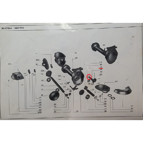 RONDELLA 130 RANGHINATORE MAINARDI 268 - RIMANENZA 
