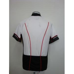 MAGLIA ESTIVA MANICHE CORTE SWING DEKO BICI BICICLETTA MTB BIANCO NERO ROSSO