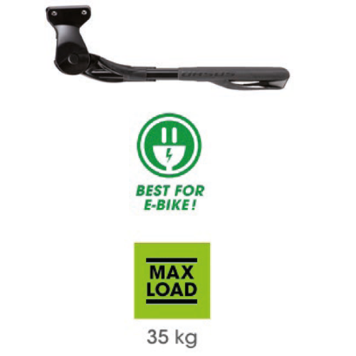 URSUS CAVALLETTO E-BIKE REGOLABILE POSTERIORE ALLUMINIO WAVE REAR 24" 26" 28"