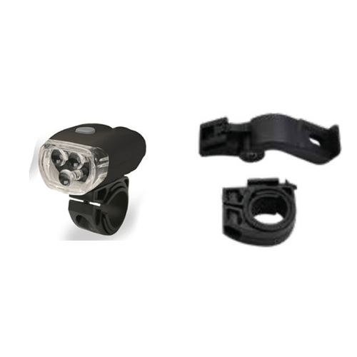 FARO ANTERIORE BYTE F66 ATTACCO MANUBRIO PORT. NERO
