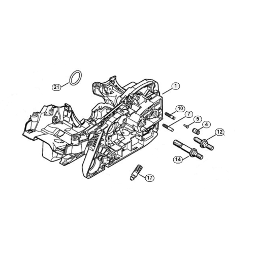 STIHL CARTER MOTORE MS 271 MS 291