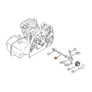 STIHL TUBO FLESSIBILE OLIO PER MOTOSEGA 021 023 025 210 MS 230 250 ORIGINALE