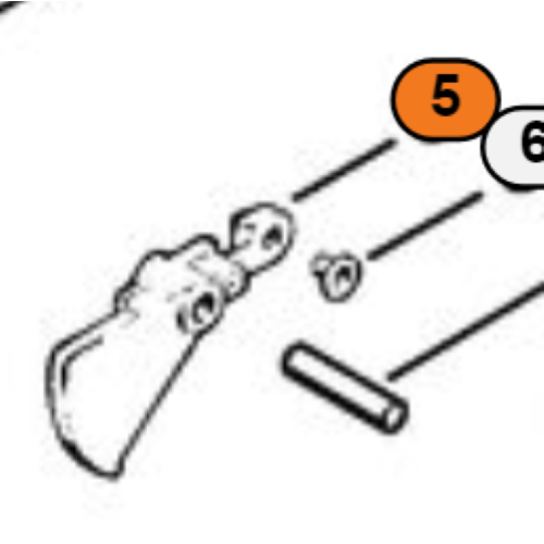 GRILLETTO ACCELERAZIONE STIHL 08 SE