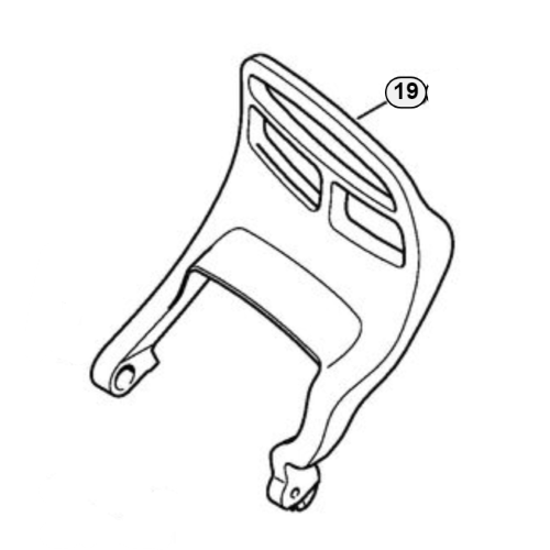 PROTEZIONE MANO PER MOTOSEGA STIHL MS 362 400 C-M ORIGINALE