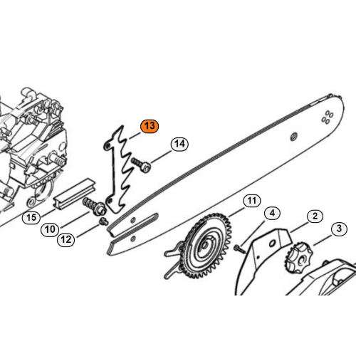 STIHL ARTIGLIO ARPIONE MOTOSEGA MS 170 180 181 210 211 230 250 E ALTRI ORIGINALE