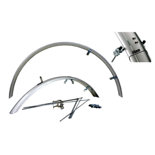 Parafanghi city/sport 28" cromoplast, larghezza 46 mm