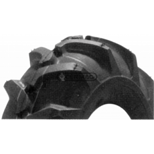 Pneumatico Gomma Motrice 4.00X8 con Camera d'Aria per Motocoltivatore e Carrelli