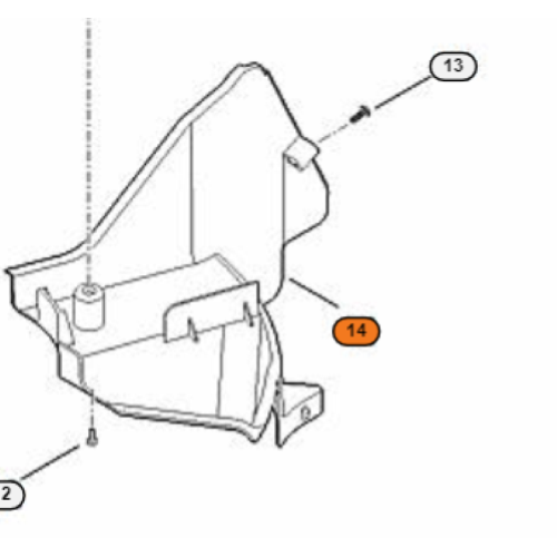 COPERTURA COPERCHIO CINGHIA RASAERBA VIKING STIHL RM MB 253 T