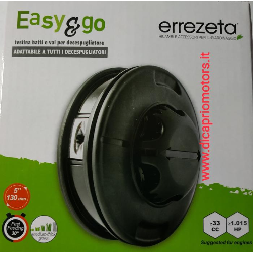 ERREZETA TESTINA DECESPUGLIATORE EASY&GO Ø 130 MM RICARICA FACILE