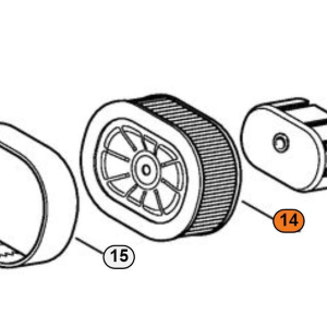 STIHL FILTRO ARIA HD2 MOTOSEGA MS 881 880 780 660 650 640 461 450 441 440 