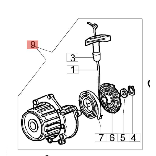 Motore 8350 Decespugliatore, categoria 8350 Decespugliatore EFCO