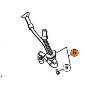 STIHL KIT TUBO MISCELA PER MOTOSEGA MS 200 T ORIGINALE