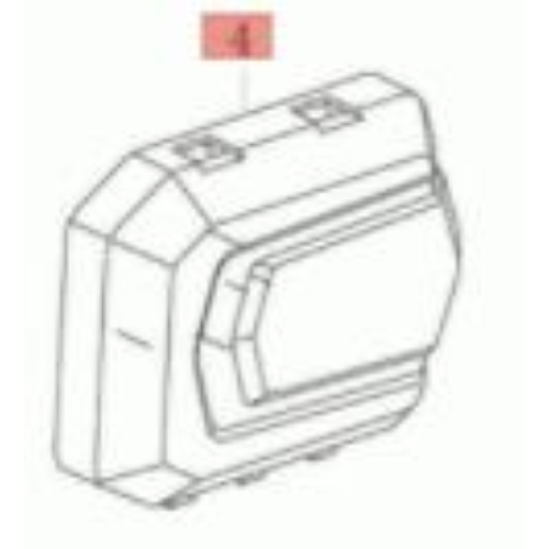 COPERCHIO FILTRO ARIA MOTORE PER RASAERBA EMAK  K 605 K 655 EFCO E OLEOMAC