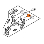 STIHL  MOLLA SINGOLA FRIZIONE PER MOTOSEGA MS 171 181 211 240 260 261 270 271 280 291 