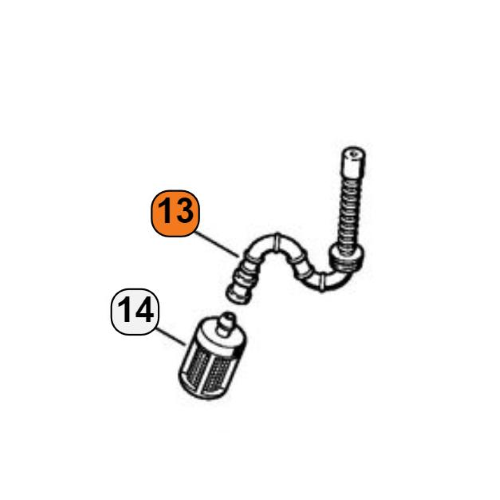 STIHL TUBO MISCELA FLESSIBILE PER MOTOSEGA MS 270 280 ORIGINALE