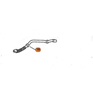 STIHL Tubo Flessibile per Motosega MS 192  MS 193 MS 194 T TC C Originale