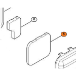 PREFILTRO MOTORE EVC 200.0 EVC 200.1 RASAERBA STIHL RM 248.0 VIKING  MB 248.0
