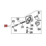 POMPA OLIO PER MOTOSEGA EFCO 156 162 165 HD MT 6300
